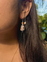 Load image into Gallery viewer, Coneshell Dangle Earrings
