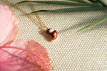 Load image into Gallery viewer, Dainty Spondy Crescent Moon Necklace
